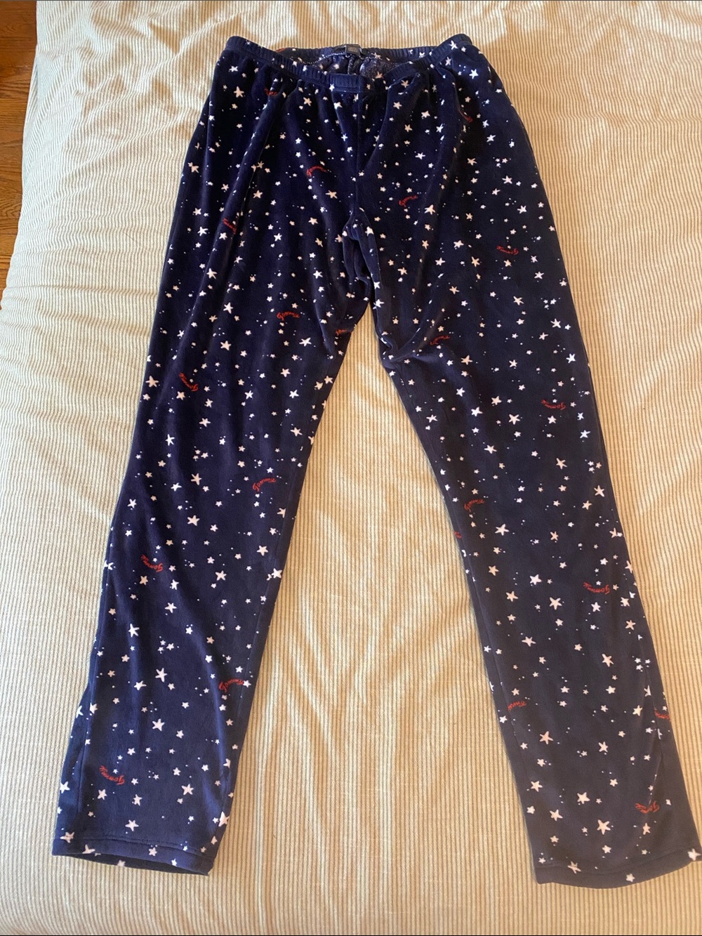 Tommy Hilfiger Star Plush Pajama Pants Size Small